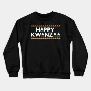 Happy Kwanzaa 90s Retro Crewneck Sweatshirt